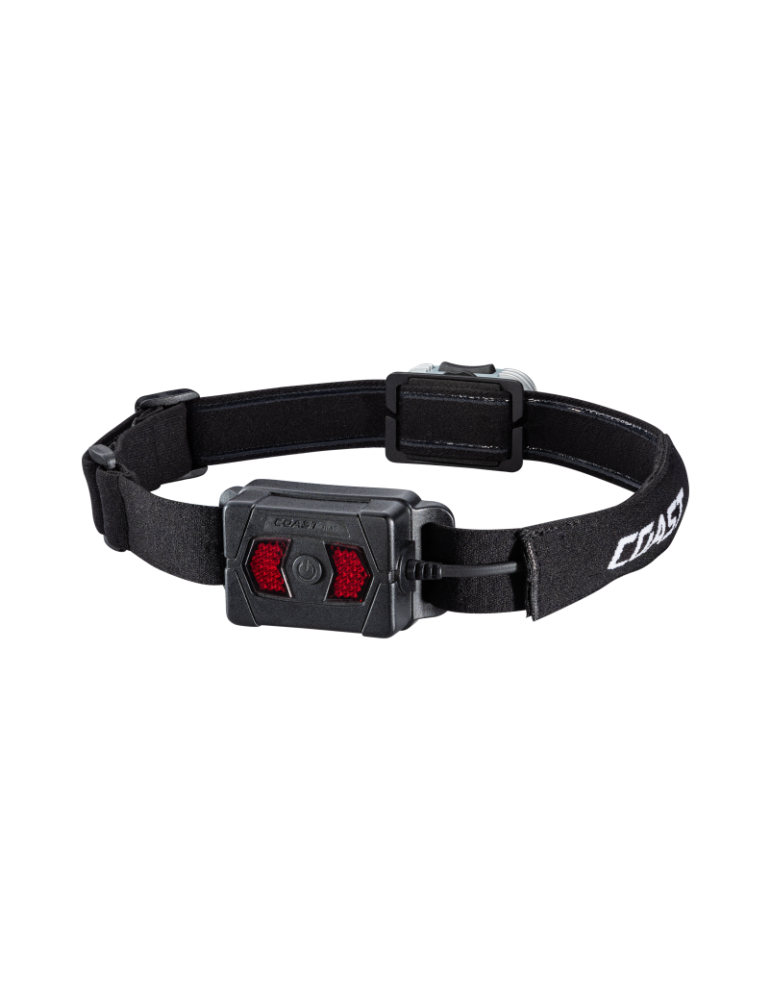 Latarka czołowa ze światłem białym i czerwonym COAST RL10