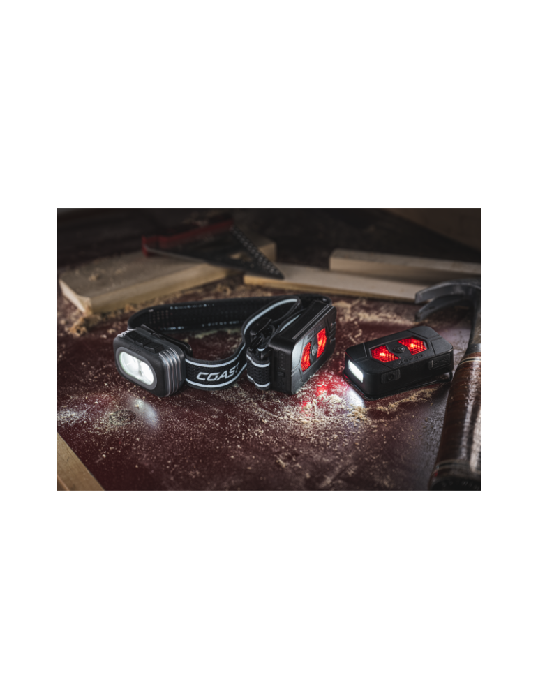 Ładowalna latarka czołowa COAST RL20R