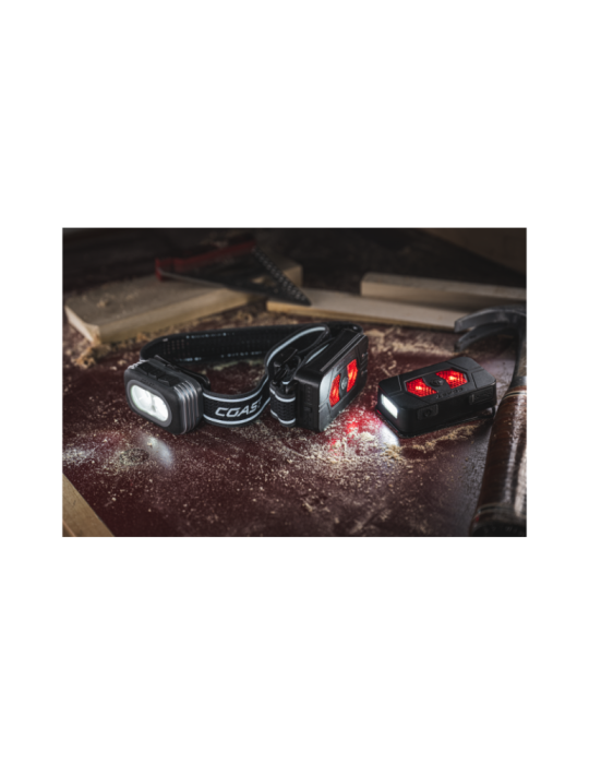 Ładowalna latarka czołowa COAST RL20R