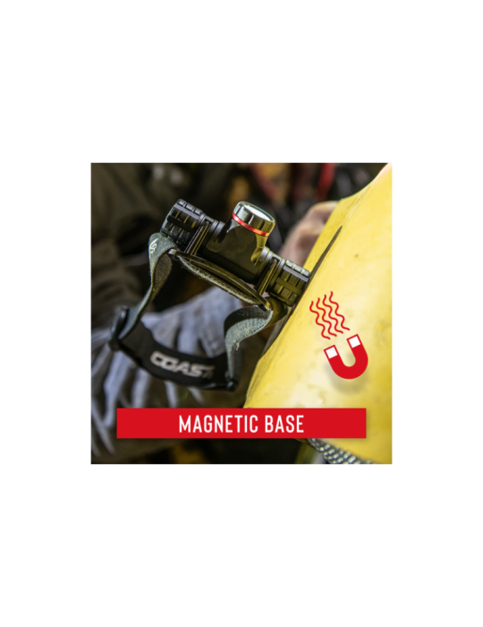 Latarka czołowa akumulatorowa 1000 lumenów COAST XPH30R