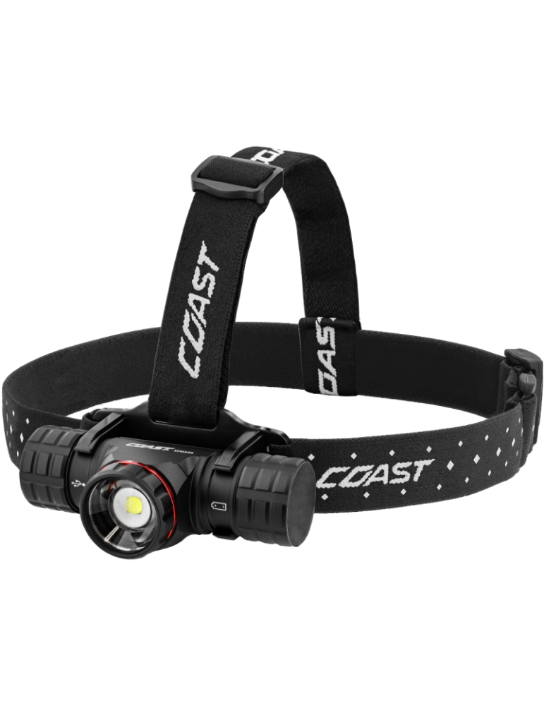 Latarka czołowa akumulatorowa 2075 lumenów w pudełku COAST XPH34R