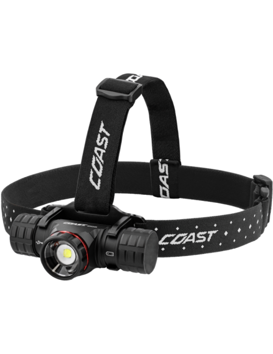 Latarka czołowa akumulatorowa 2075 lumenów w pudełku COAST XPH34R