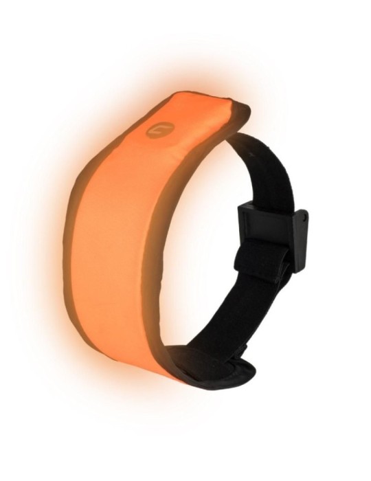 Akumulatorowa świecąca opaska bezpieczeństwa LED z USB COAST SA300