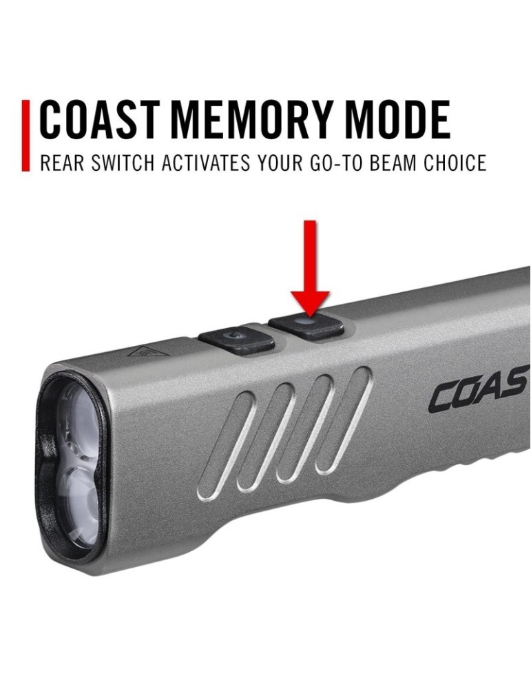 Wodoodporna latarka akumulatorowa 1150 lumenów COAST Slayer