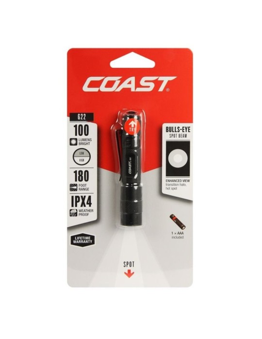Latarka 100 lumenów COAST G22