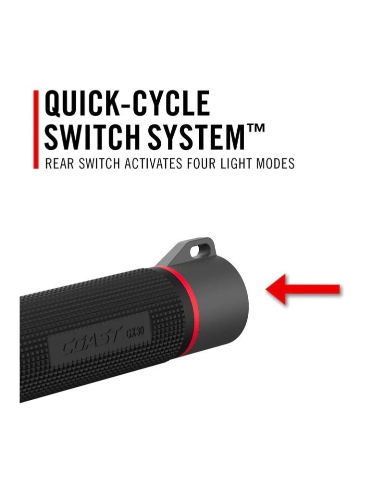 Wodoodporna latarka 2300 lumenów COAST GX30
