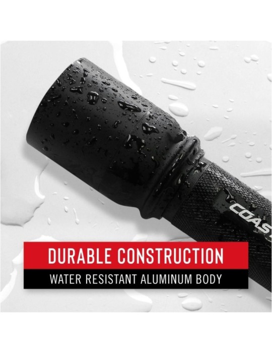 Latarka 410 lumenów z jednoręcznym ustawieniem ostrości COAST HX5