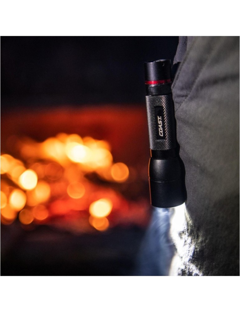 Latarka 410 lumenów z jednoręcznym ustawieniem ostrości COAST HX5