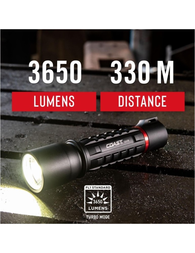 Latarka akumulatorowa 3650 lumenów COAST XP18R