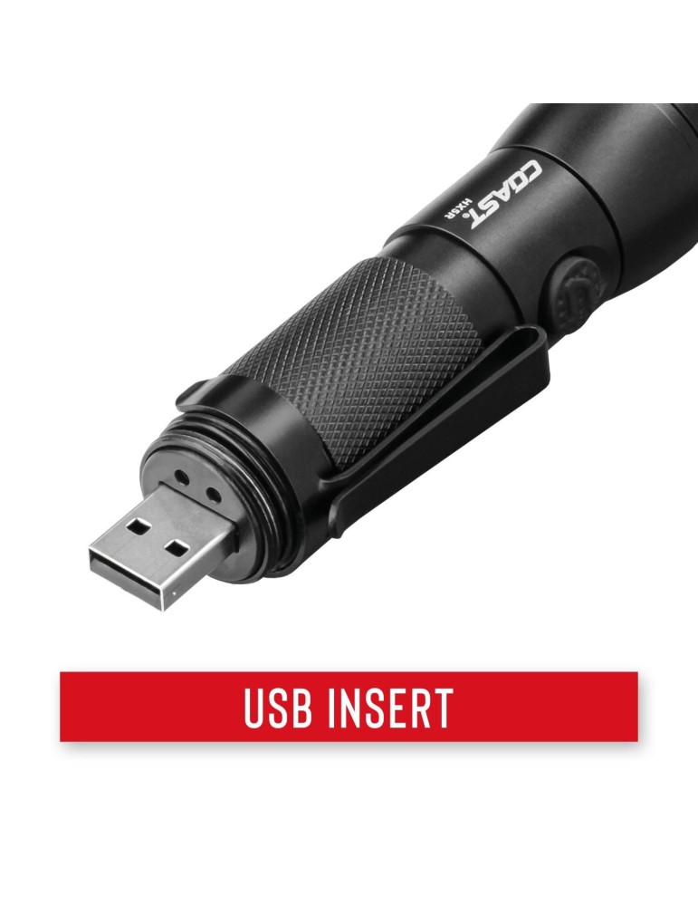 Latarka akumulatorowa 620 lumenów COAST HX5R