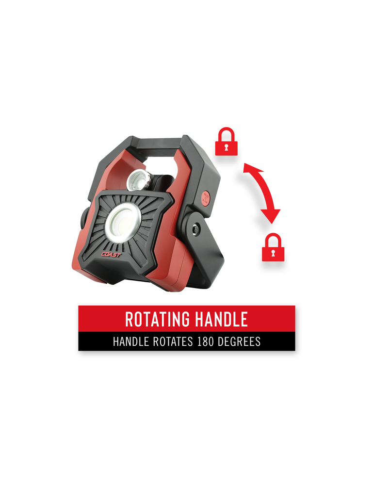 Lampa robocza akumulatorowa 2200 lumenów COAST WLR2