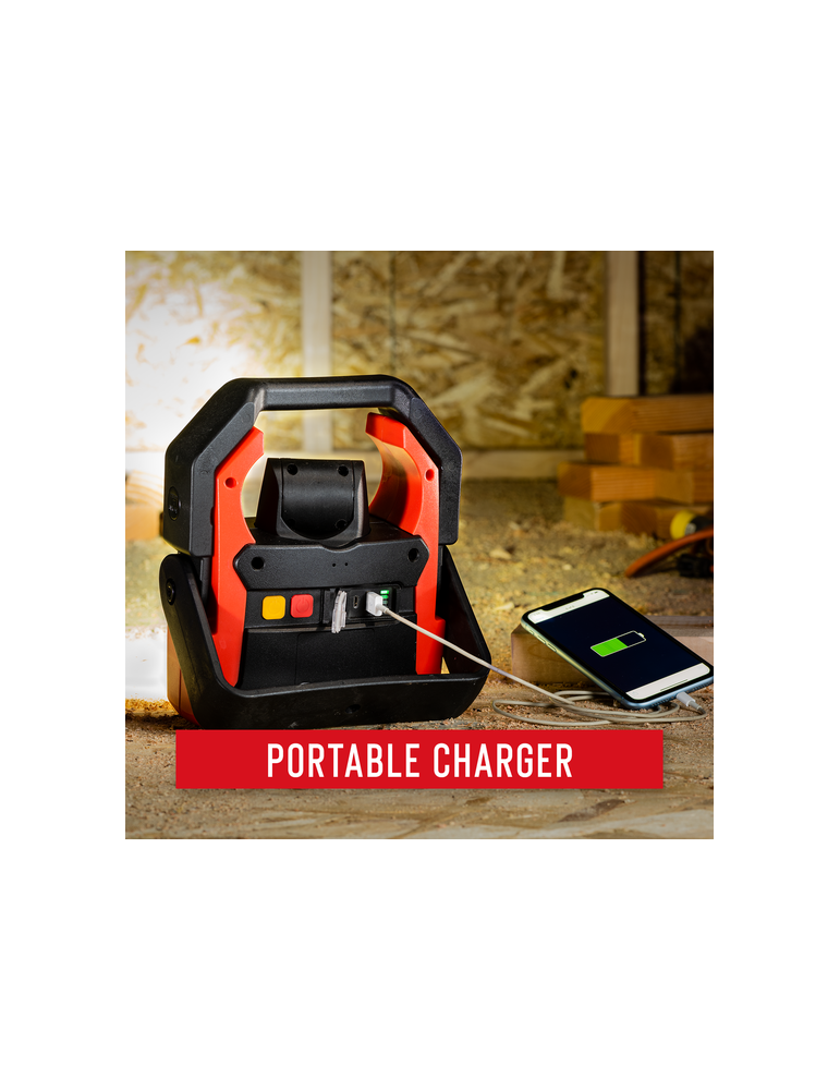 Lampa robocza akumulatorowa 2200 lumenów COAST WLR2