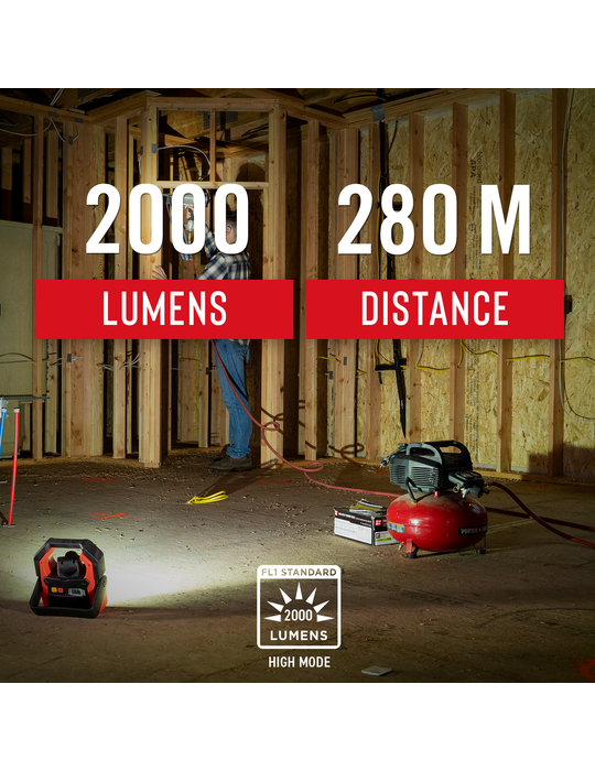 Lampa robocza akumulatorowa 2200 lumenów COAST WLR2