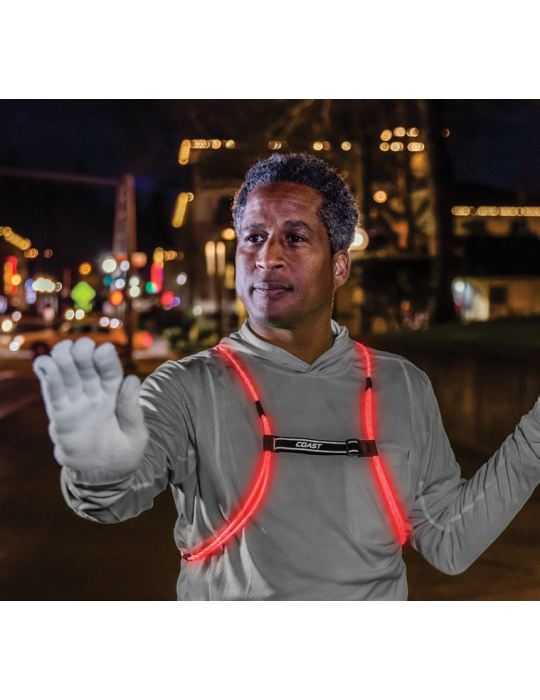 Szelki ochronne świecące COAST LH150