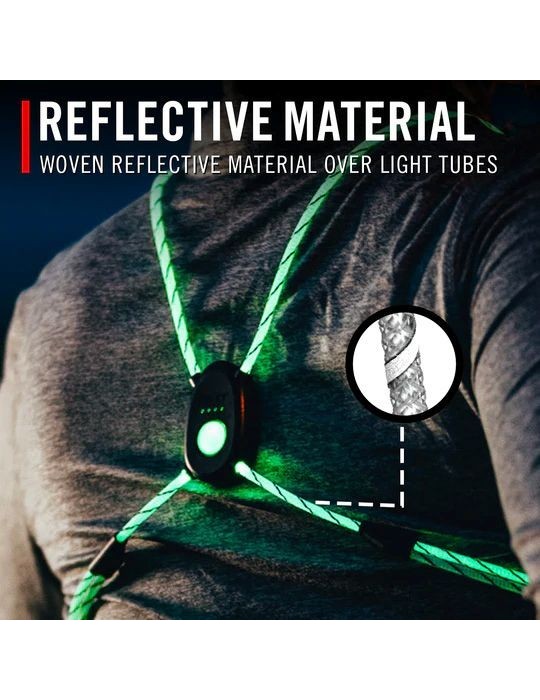 Szelki ochronne świecące COAST LH150