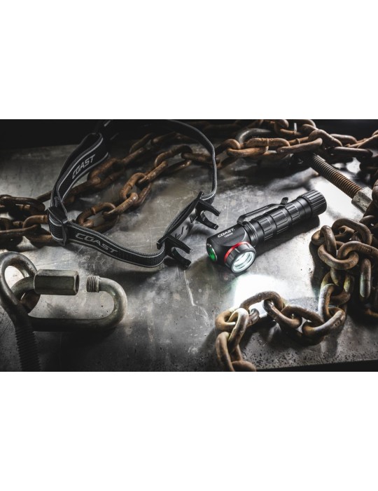 Latarka czołowa akumulatorowa 1250 lumenów COAST TXM50R