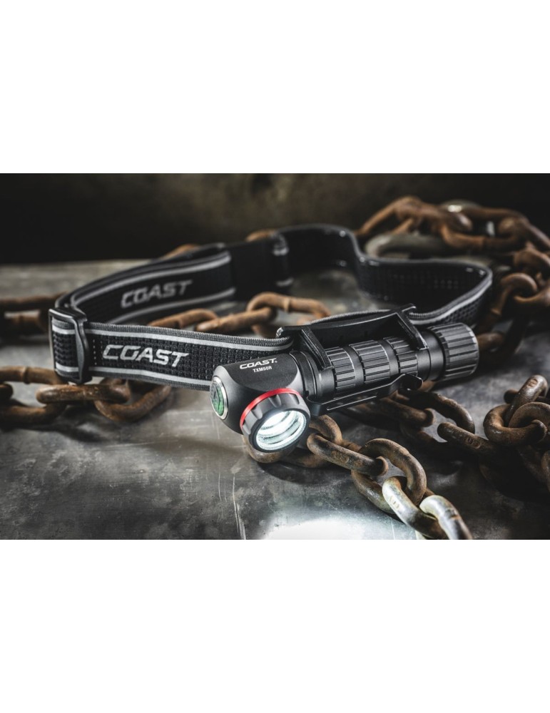 Latarka czołowa akumulatorowa 1250 lumenów COAST TXM50R