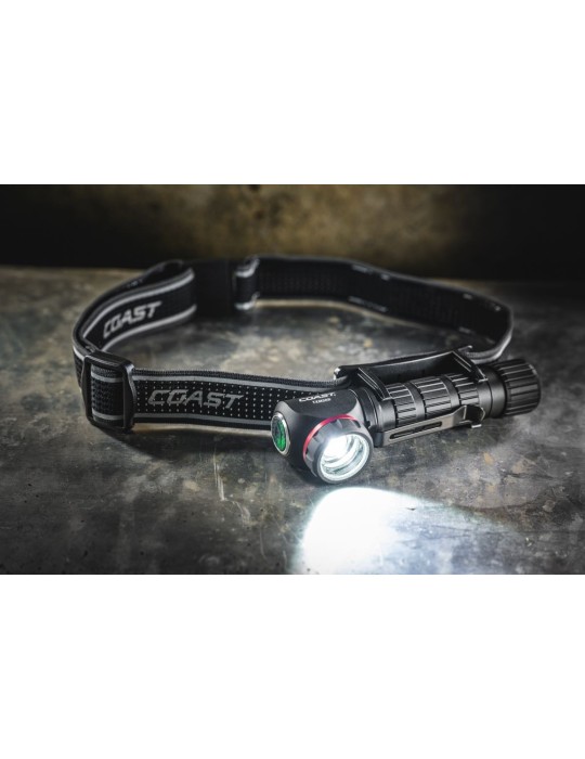 Latarka czołowa akumulatorowa 1250 lumenów COAST TXM50R