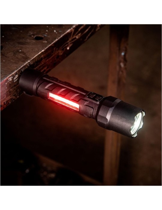 Latarka akumulatorowa 800 lumenów Dual Power POLYSTEEL COAST PS700R