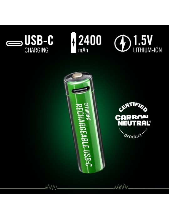 Baterie AA USB-C 1,5V 2400mAh (4 szt) COAST
