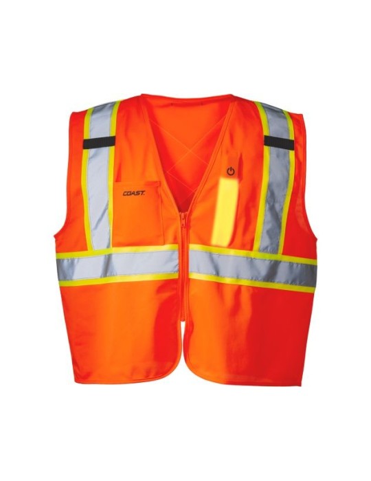 Kamizelka ostrzegawcza z aktywnym oświetleniem SV350 r.M