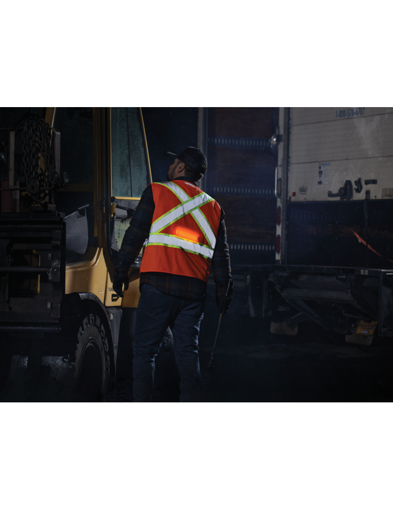 Kamizelka ostrzegawcza z aktywnym oświetleniem SV350 r.M