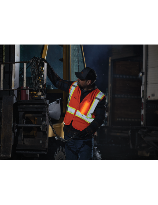 Kamizelka ostrzegawcza z aktywnym oświetleniem SV350 r.M