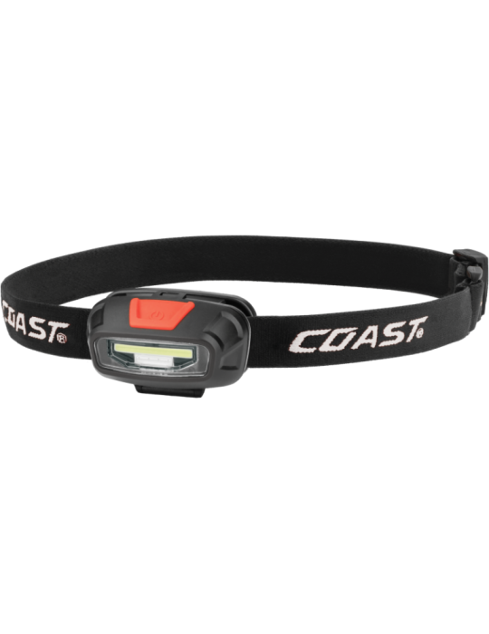 Akumulatorowa latarka czołowa ze światłem czerwonym i białym 270 lumenów COAST FL13R