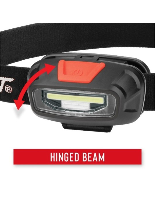 Akumulatorowa latarka czołowa ze światłem czerwonym i białym 270 lumenów COAST FL13R