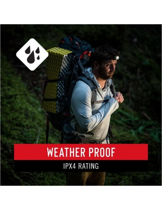 Akumulatorowa latarka czołowa ze światłem czerwonym i białym 270 lumenów COAST FL13R