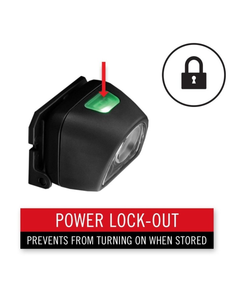 Latarka czołowa akumulatorowa z czerwonym i białym światłem 435 lumenów USB COAST FL1R