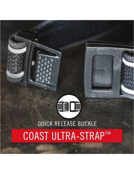 Latarka czołowa akumulatorowa, 430 lumenów COAST FL20R