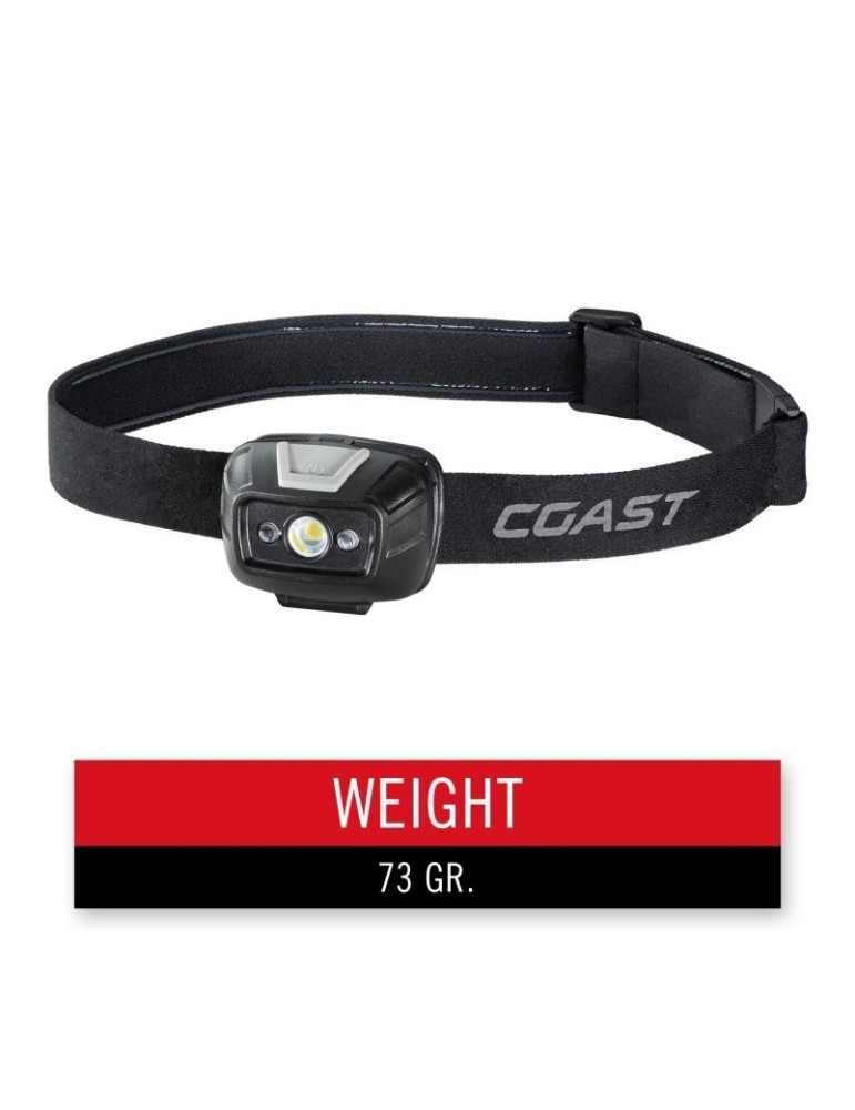 Latarka czołowa akumulatorowa, 430 lumenów COAST FL20R